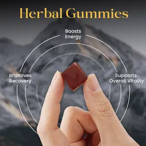 CIELUME Shilajit Gold Gummies Himalayan Natural Botanical Supplement 60 Pcs