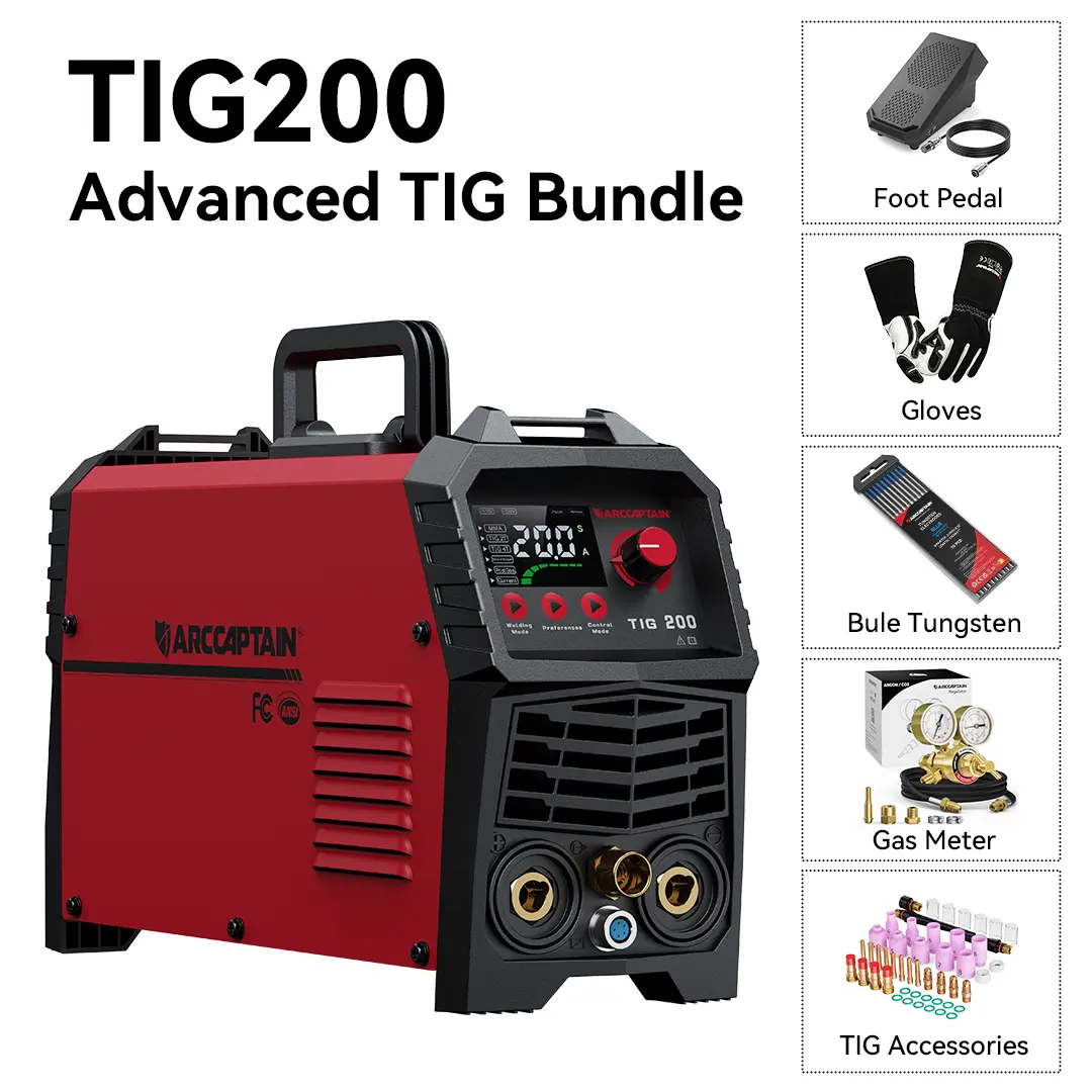 TIG200 Advanced TIG Welding Bundle