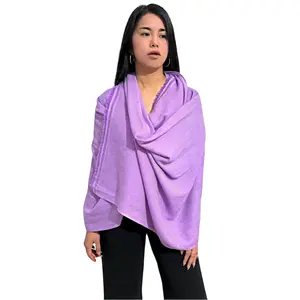 Lavender Pashmina Cashmere Shawl