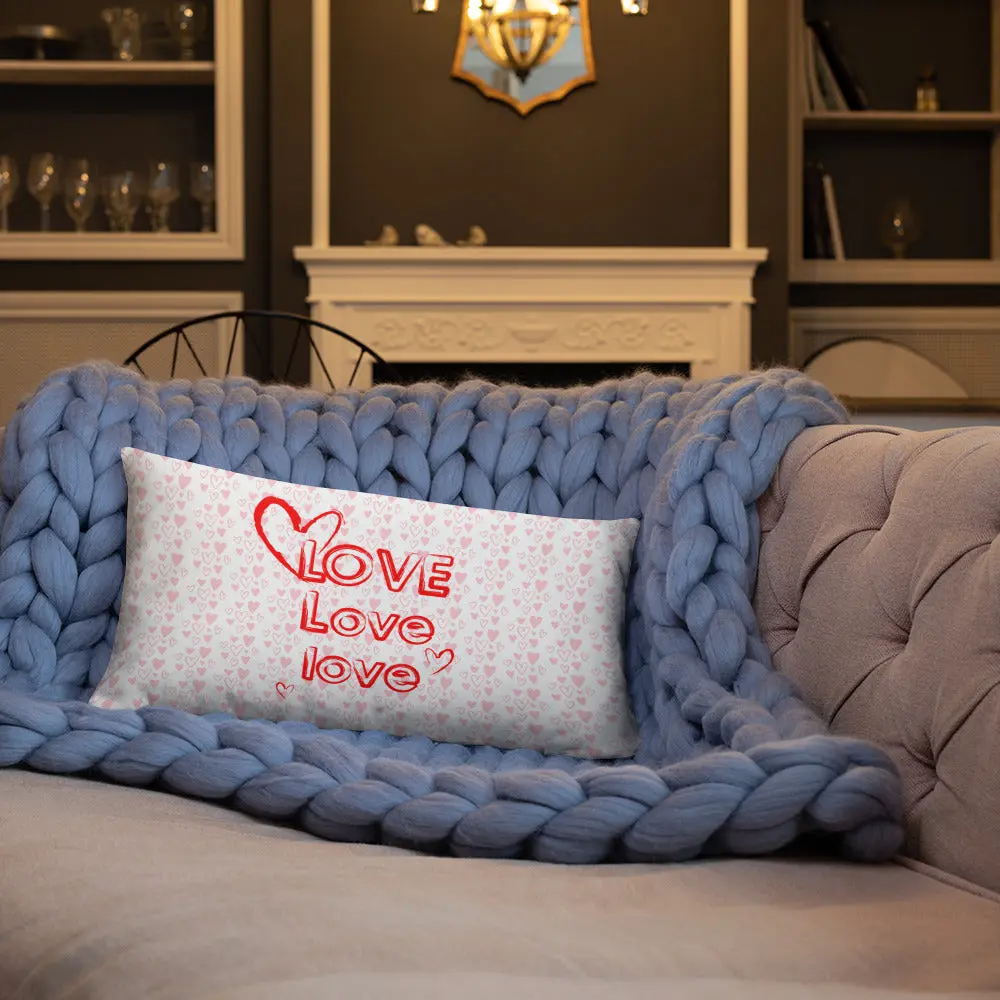 Love Love Love Pillow