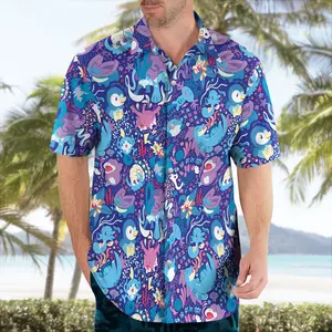 Water-Type Sea Breeze Aloha Pattern Hawaiian Shirt – Tropical Anime Summer Shirt, Anime Hawaiian Shirt for Fans #alohashirt #hawaiianshirt #tropicalvibes #summeroutfit #beachwear #viraloutfit