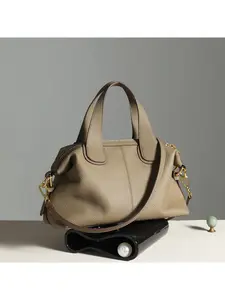 Fashion bag women's 2025 new tote bag large capacity women's leather handbag women's high-end niche shoulder bag Handbag Shoulder Purse