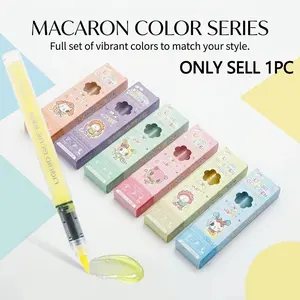 3-Pack Macaron Color Glue Pens, Quick-Dry Liquid Glue for Students, DIY Craft Glue Pen, Non-Toxic, Ideal for Stickers and Crafts