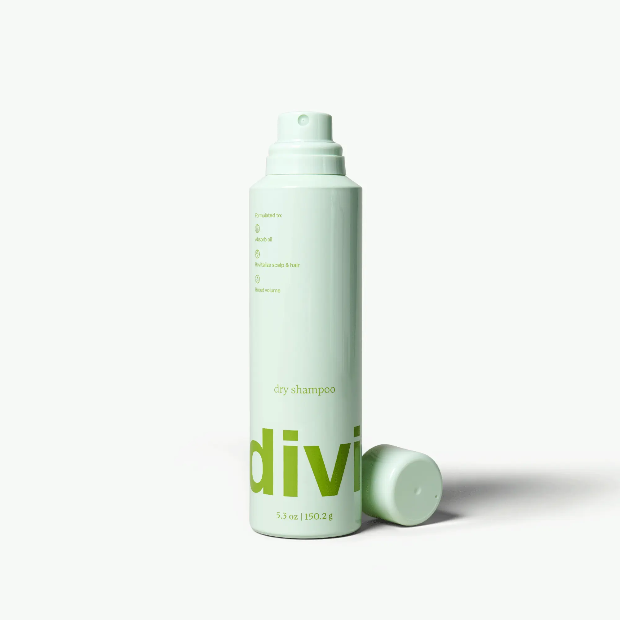 Dry Shampoo for Oily Scalp & Fine Hair, Talc-Free, 5.3 oz | Divi Dry Shampoo for Oily Scalp & Fine Hair, Talc-Free, 5.3 oz | Divi