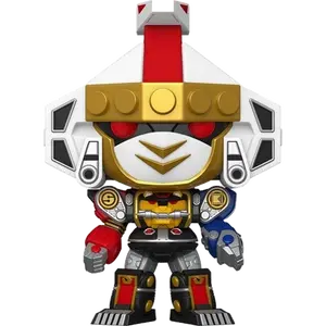 Funko Pop! Mighty Morphin Power Rangers #1783 Ninja Megazord (Mettalic) Vinyl Figure