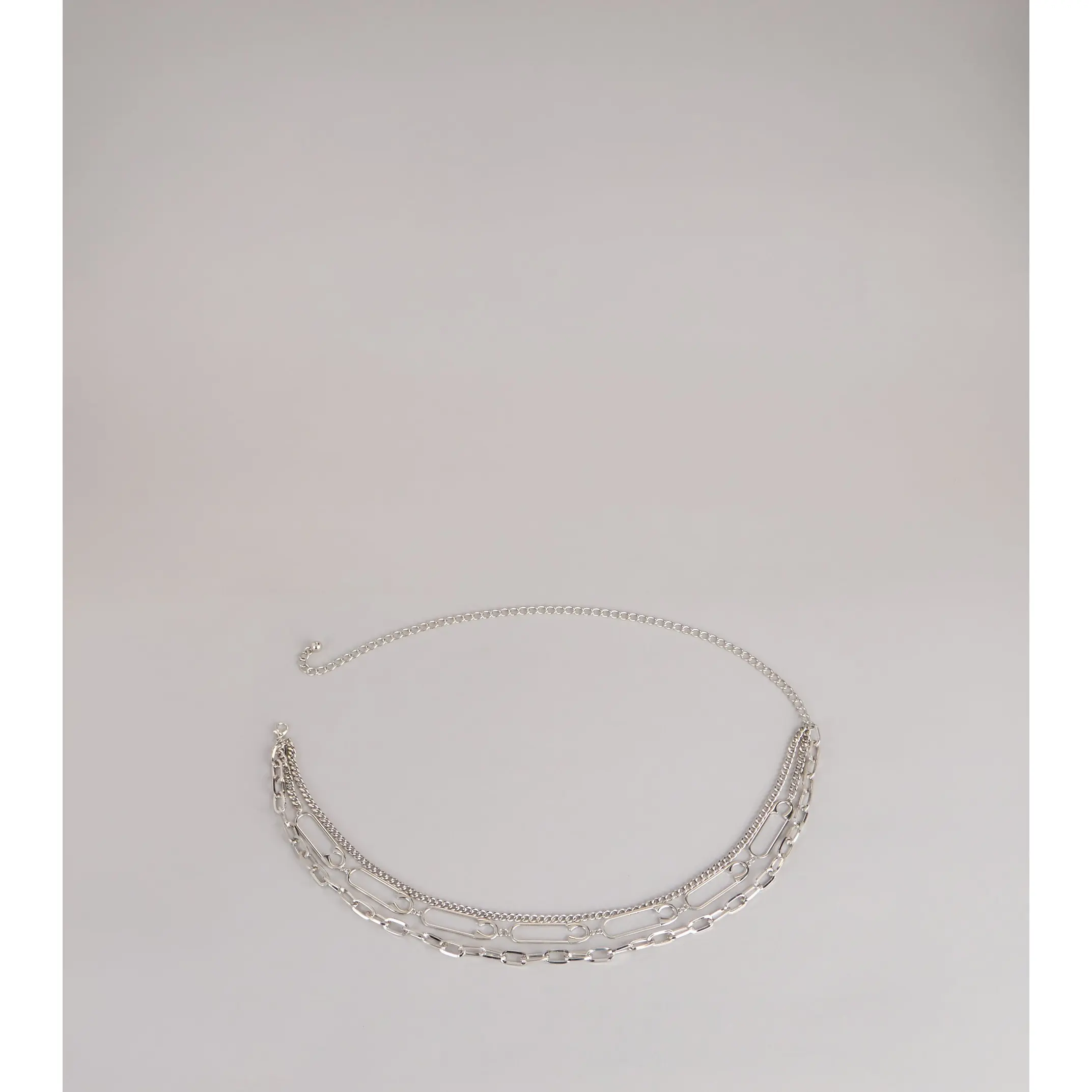 Layered Look Chain Belt