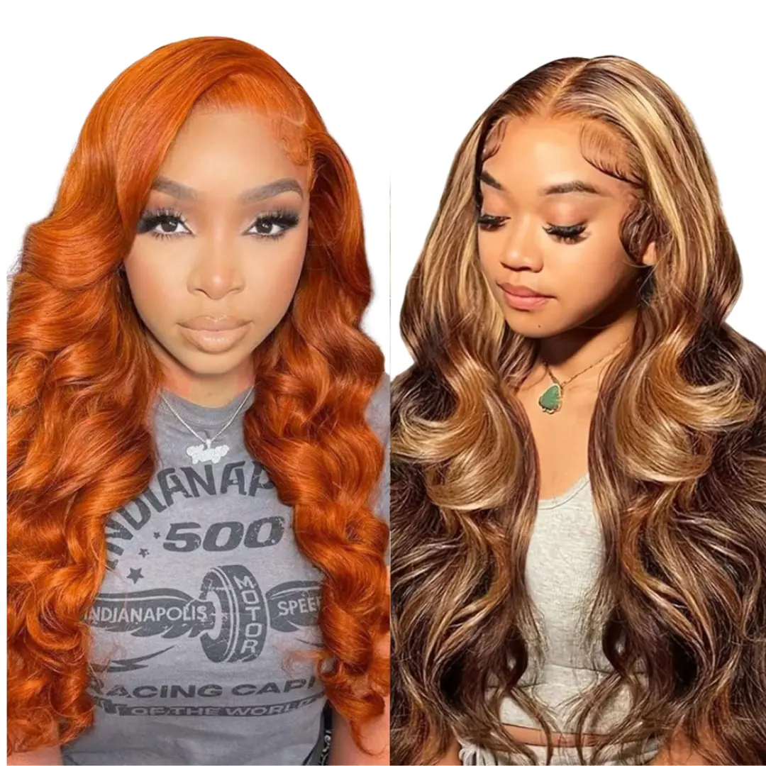 26 inches 13x4 Lace Frontal Wig Combo - Buy 1 Get 1 Free 26" Heat Resistant Matte Fiber Synthetic Wig Multiple Colors Available  Blonde Highlight Wig Natural Looking Wigs Glueless Hd Wigs Glueless Curly Wig,summerhairstyles