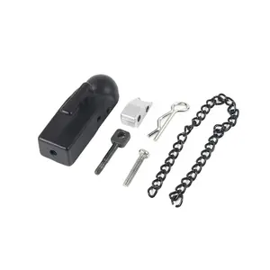 Metal Trailer Head Rescue Tow Hook M3 Hitch Mount for 1/10 RC Crawler TRX4 TRX6 SCX10 90046 D90 Redcat GEN 8 Scout II CC01 TF2