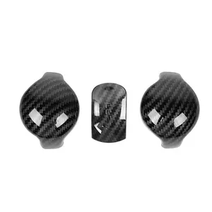 Gear Shift Head Knob Cover Trim Bezels for Ford Mustang 2015-2023 Interior Decoration