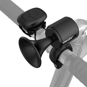 Electric  Horn, 120dB  Bicycle Bell with 300mAh Rechargeable  Operated/IPX5 , Loud  Bell for Adults/