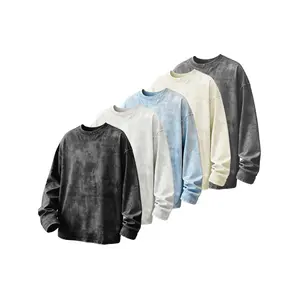 Men's All-Season Long T-Shirt - Crew Neck Pullover with Long Sleeves, Made from Soft & Skin-Friendly Fabric, Suitable for Hand or Machine Wash, Unisex Style