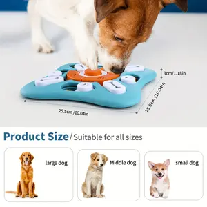 Interactive Dog Puzzle Toys - IQ Training & Mental Stimulating for Large Medium Small Dogs - Dog Enrichment Toys, Fun Slow Feeder fengshui ornament heal stone silk  flowers bouquet farmhouse kitchen cute decoration print highland cow desktop fidget coffee
