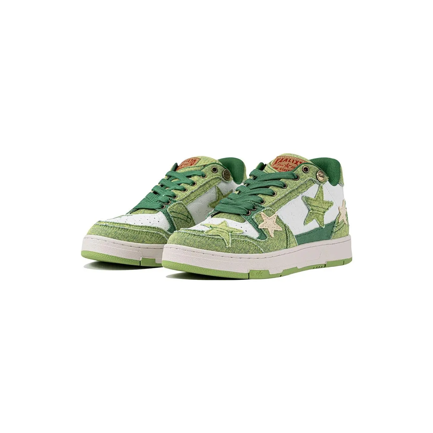 KAALIXTO-Retro Star Sneakers - Avocado - Unisex KAALIXTO-Retro Star Sneakers - Avocado - Unisex