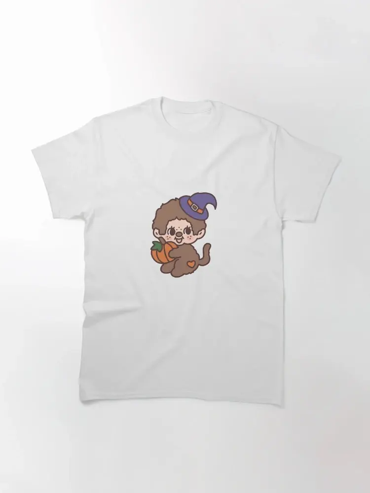 Monchhichi Witch T-Shirt, Meme T Shirt, Pet Lovers T- Shirt, Pet Photo Shirt, Gift for Mother, Friend, Girlfriend, Pet Lovers, Birthday, Graphic T-Shirt, Gildan 5000 Tee