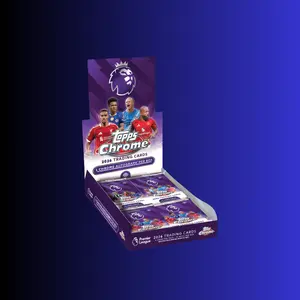 2026 Topps Chrome Premier League EPL Soccer Hobby Box