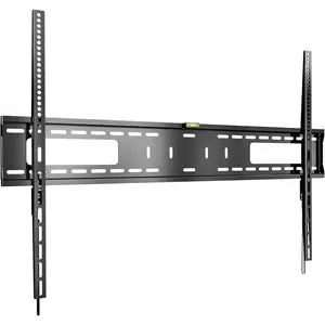 Extra Large Heavy Duty 60 to 100 inch LCD LED Curved and Flat Panel Screen, TV Wall Mount Bracket with Max 900x600mm VESA, Black, MOUNT-VW100F