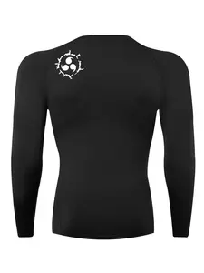 Men's Round Neck Raglan Sleeve Graphic Tee, Regular Fit Casual Long Sleeve Crew Neck T-shirt for Spring & Fall, Fashion Men's Top for Daily Wear