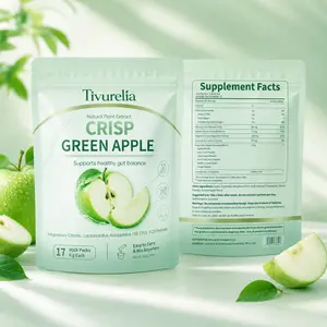 Tivurelia Probiotics apple Drink Mix:  Reduce Bloat, Detoxify, Digestive support, Vitamin support