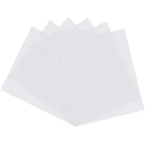 15 count 7.5 mil Blank Stencil,8.5" x 11" Milky Translucent PET Stencils Sheets,Square Stencil Template  Template Material for Making Your Own Stencils