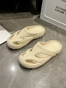 Unisex Hollow Out Sport Clogs – Breathable EVA Slip-On Sandals, Non-Slip Outdoor & Beach Slippers