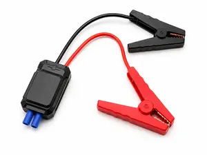 Smart Jumper Cable Clamps for Car Battery Jump Starter 12V | Safe Protection Booster Cables for Car SUV Truck Motorcycle Lawn Mower
