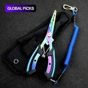 Professional Fishing Set, Stainless Steel Pliers with Carry Bag & Fishing Lanyard, Outdoor Recreation Equipment, Fishing Gear #GLOBAL PICKS