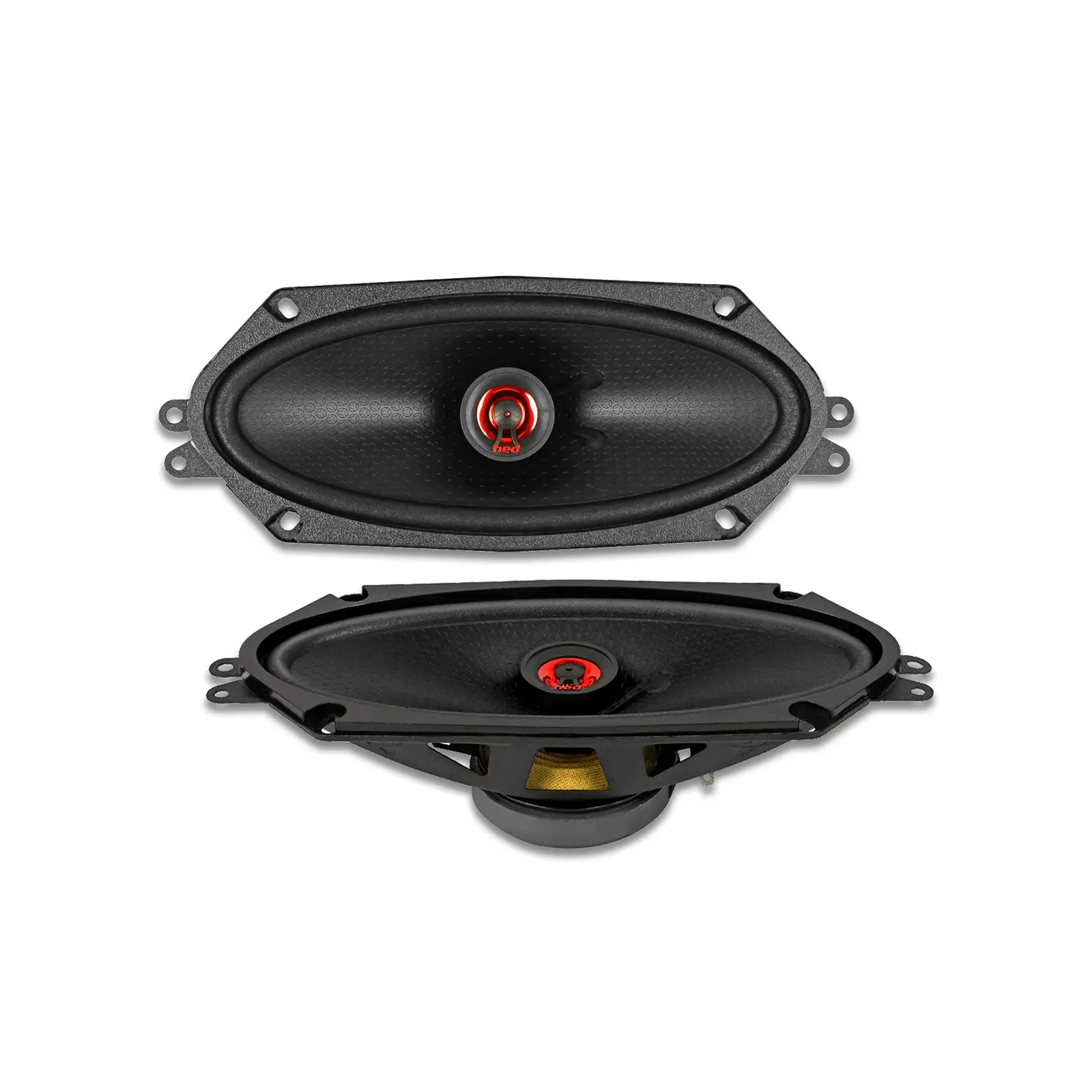 Car Audio 4” x 10” Cerwin Vega HED 2025 Edition 2-Way Coaxial Full Range Speaker Set - H410, Balanced Mids