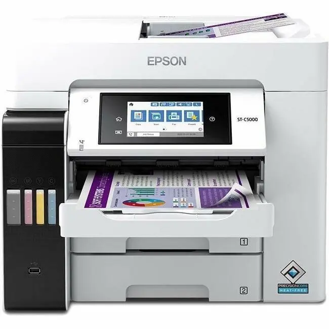 Epson WorkForce ST-C5000 Wireless Inkjet Multifunction Printer Color