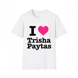 I Heart Trisha Paytas Shirt, Unisex Heavy Cotton Tee, Pop Culture Fan Merch