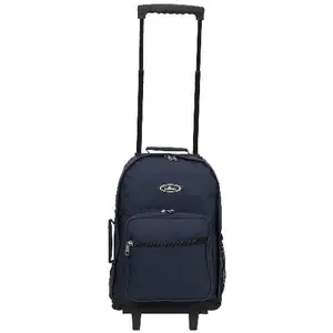 Everest 1045WH-NY 17 in. Telescoping Rolling Backpack