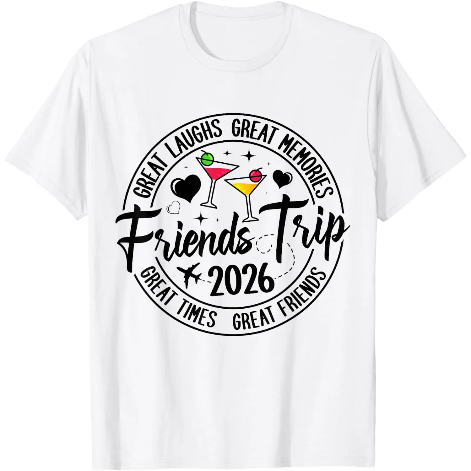 Trip Vacation 2026 Friends Matching Group Tees T Shirts