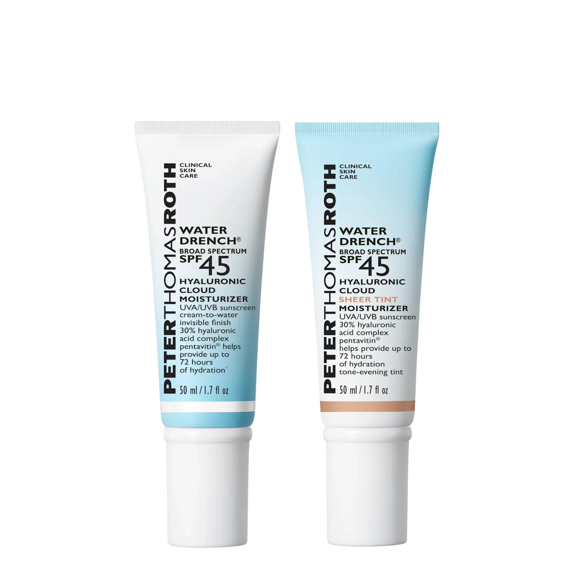 Peter Thomas Roth Ultimate SPF Bundle, Water Drench SPF 45 Moisturizer