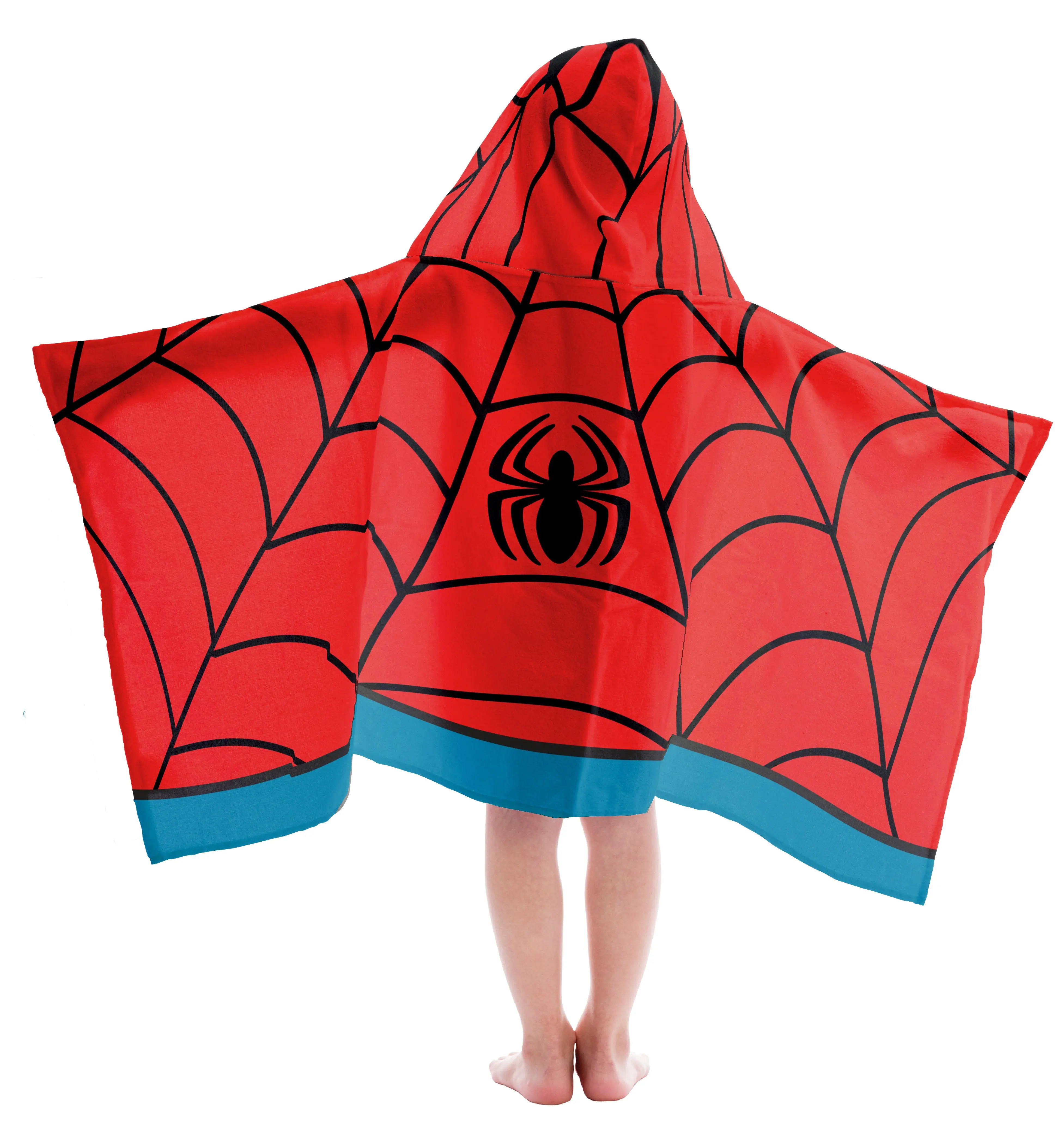 Jay Franco Official Disney Bath/Pool/Beach Hooded Towel - Super Soft & Absorbent Cotton Towel, Measures 22 x 51 Inches (Official Product)