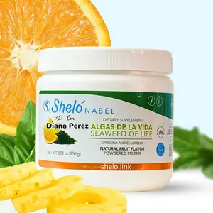 Shelo Nabel USA Algas de La Vida Spirulina Chlorella Supplement