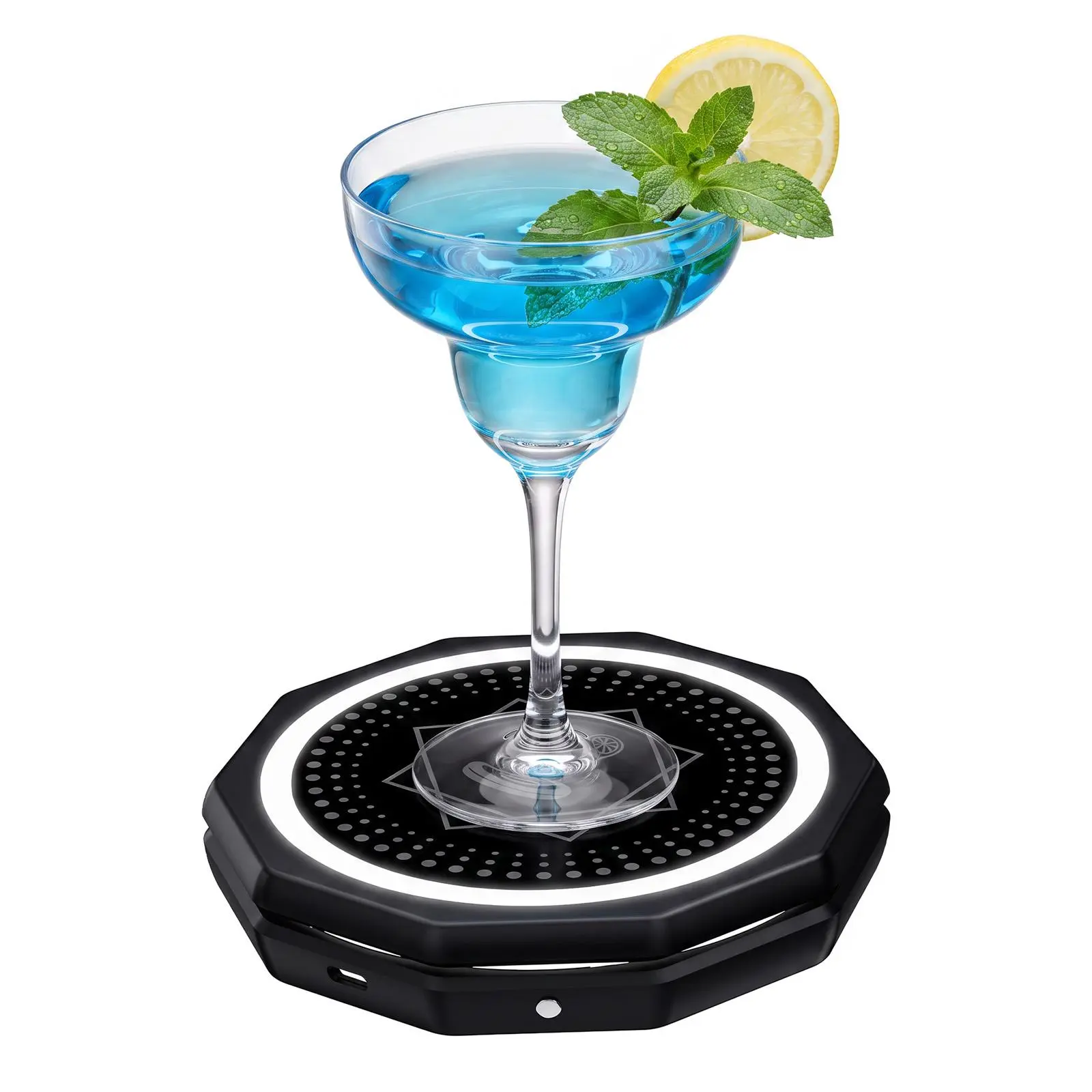 Barsys Smart Coaster 2.0 –Smart Cocktail Maker Portable Cocktail Maker & Drink Mixer, App Controlled Automatic Cocktail Mixing Machine with 1000+ Recipes for Cocktails & Mocktails
