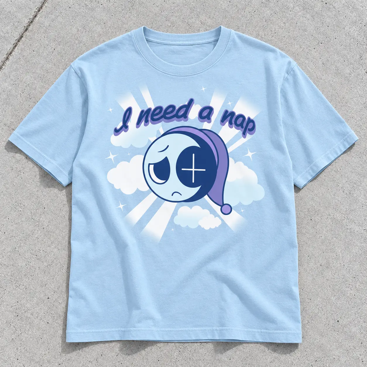 Dandy's World Astro Nap Shirt | Cute Gaming Graphic T-Shirt | Dandy's World Fan Tee | Cozy Cartoon Gamer Shirt | Gift for Dandy's World Fans