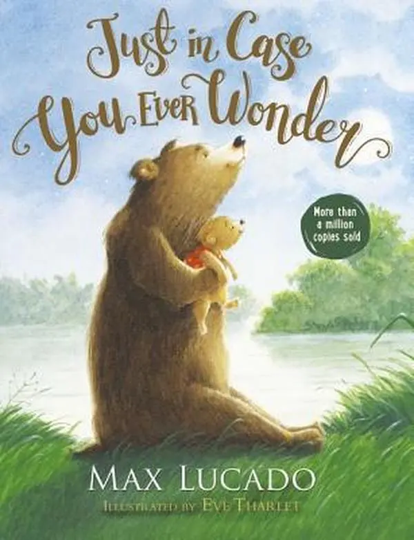 Used Award-Winning Children's Board Book - Just in Case You Ever Wonder by Max Lucado (English, No Damage, 0.93 lbs, New Artwork, Over 25 Years, Kids Ages 0+) - School Educational Supply, Meaningful Holiday Gift for Baby Showers About Unconditional Love
