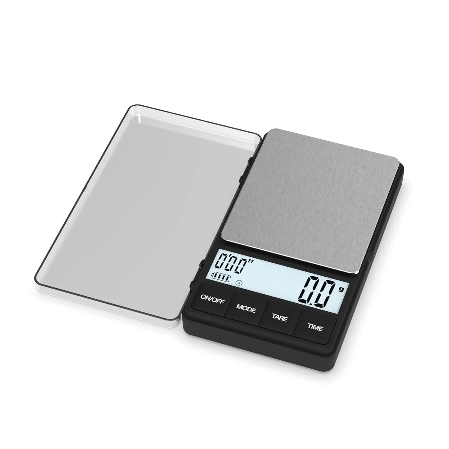 Coffee Scale with Timer 1000g /35oz, Accuracy 0.1g, Espresso Scale for Both Pour Over and Espresso Machine, Units in Gram and Ounce, Easy Control Timer, Mini Scale for Coffee