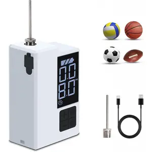 Electric Portable Sports Air Pump for Inflation and Deflation - Automatic Ball Pump With Needle for Soccer, Basketball, Volleyball, Rugby 2025