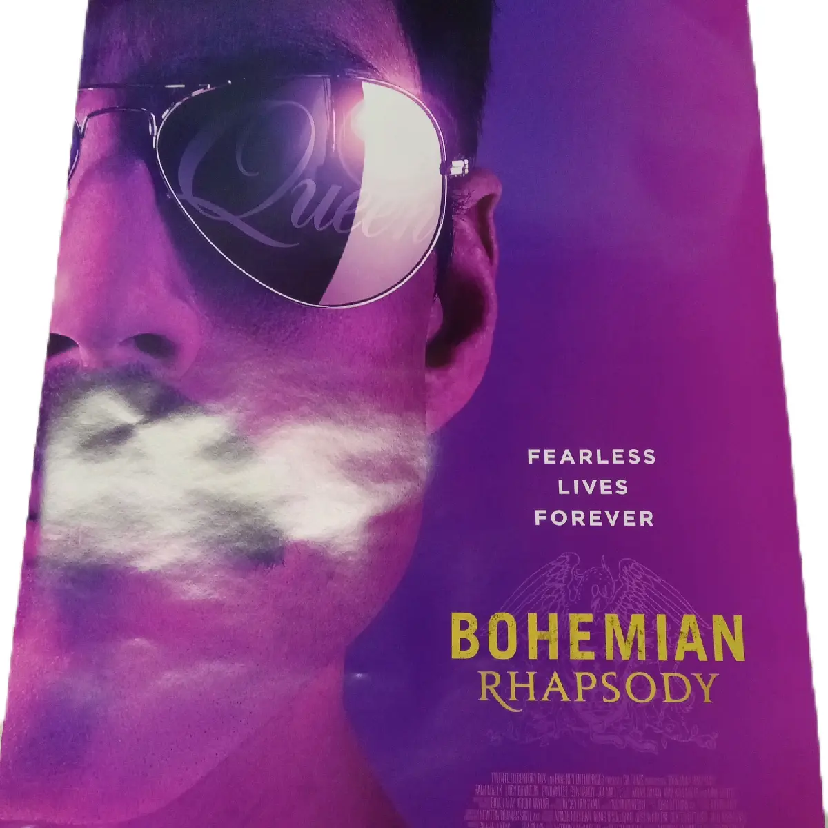 bohemian Rhapsody Original One-sheet Movie Poster 27x40 (2018) D/S QUEEN