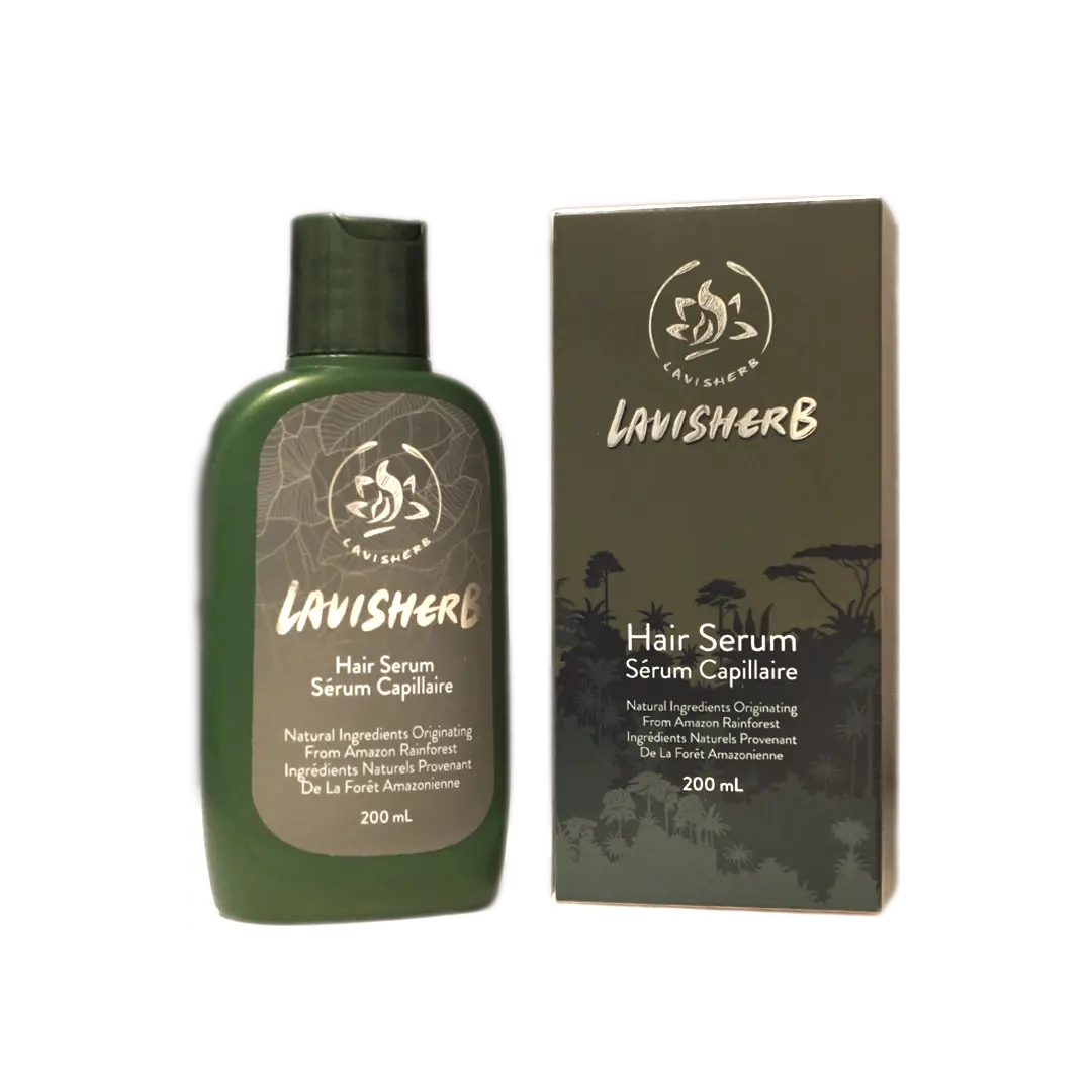 Lavisherb Hair serum | Revitalize Repair Hair Loss Excessive Scalp Sebum Greasy Hair All Natural Ingredients - 200ml