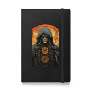 Hardcover bound notebook