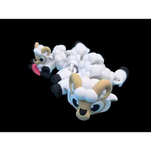 Toy Baby Lamb Dragon, Articulated