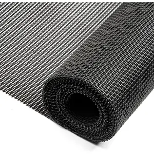 Pet Proof Window Screen Roll 36" x 200" Thicken Charcoal Screen Mesh Durable and Scratch-Resistant for Families with Cat or Dog