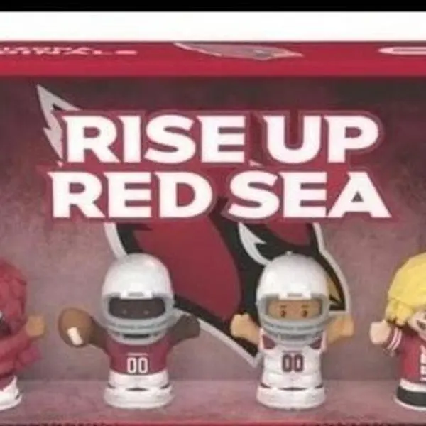 brand new Arizona football toys