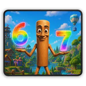 Gaming Fortnite SIX SEVEN (67) TUNG TUNG SAHUR Mouse Pad