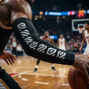 Gaming Arm Sleeve Protective Sleeves for Arms - Column Type Gaming Setup Accessories Perfect for PC Console Gaming Comfortable Breathable Fabric Lightweight Design Enhances Performance Reduces Fatigue