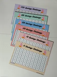 Mini Color Pop Savings Challenge Set A6 compatible