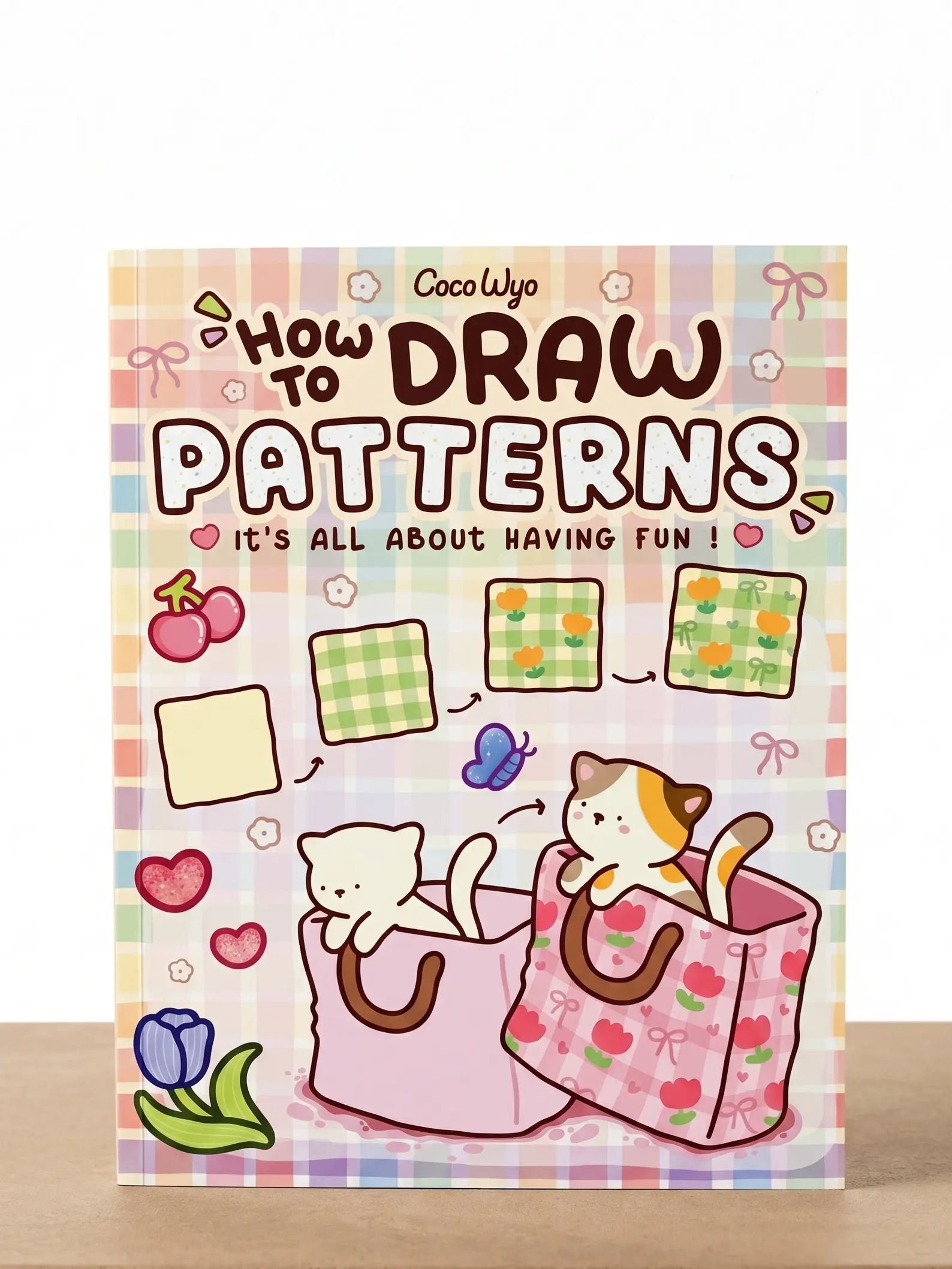 Kids' Art Activity Book - Easy Step-by-Step Drawing Patterns Tutorials with Vibrant Color Guidance, Fun Unique Doodle Designs, Kid Approved Gift for Creative Play