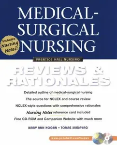 USED-Medical-Surgical Nursing: Reviews & Rationales (Prentice Hall Nursing Reviews & Rationales) by Mary Ann Hogan (Paperback)